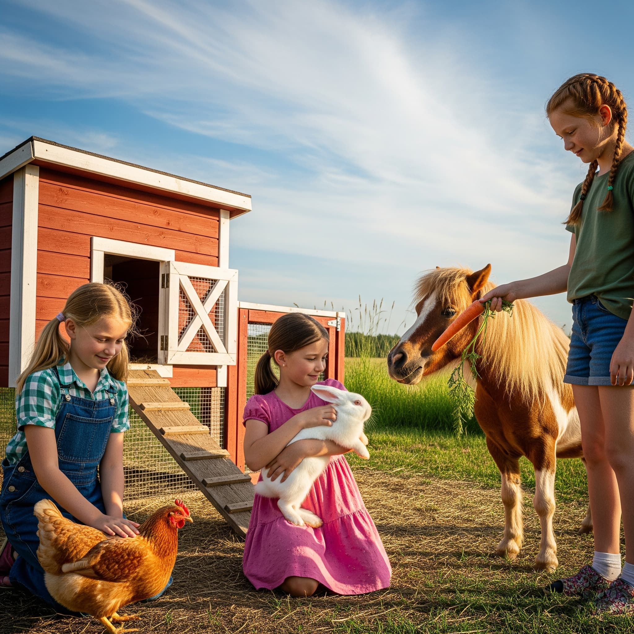Ferienwoche auf dem Ponyhof