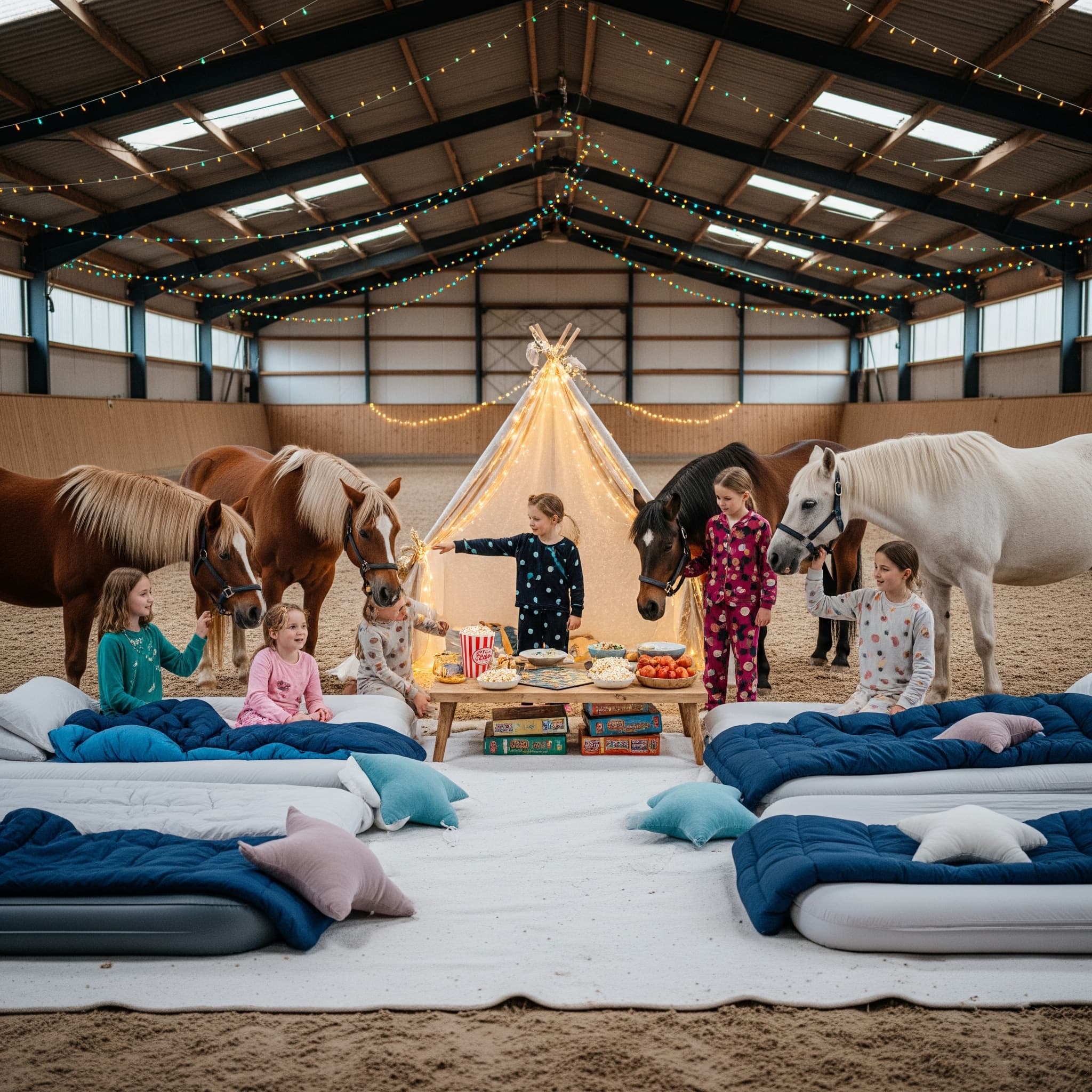  Stallübernachtung zum Ferienanfang