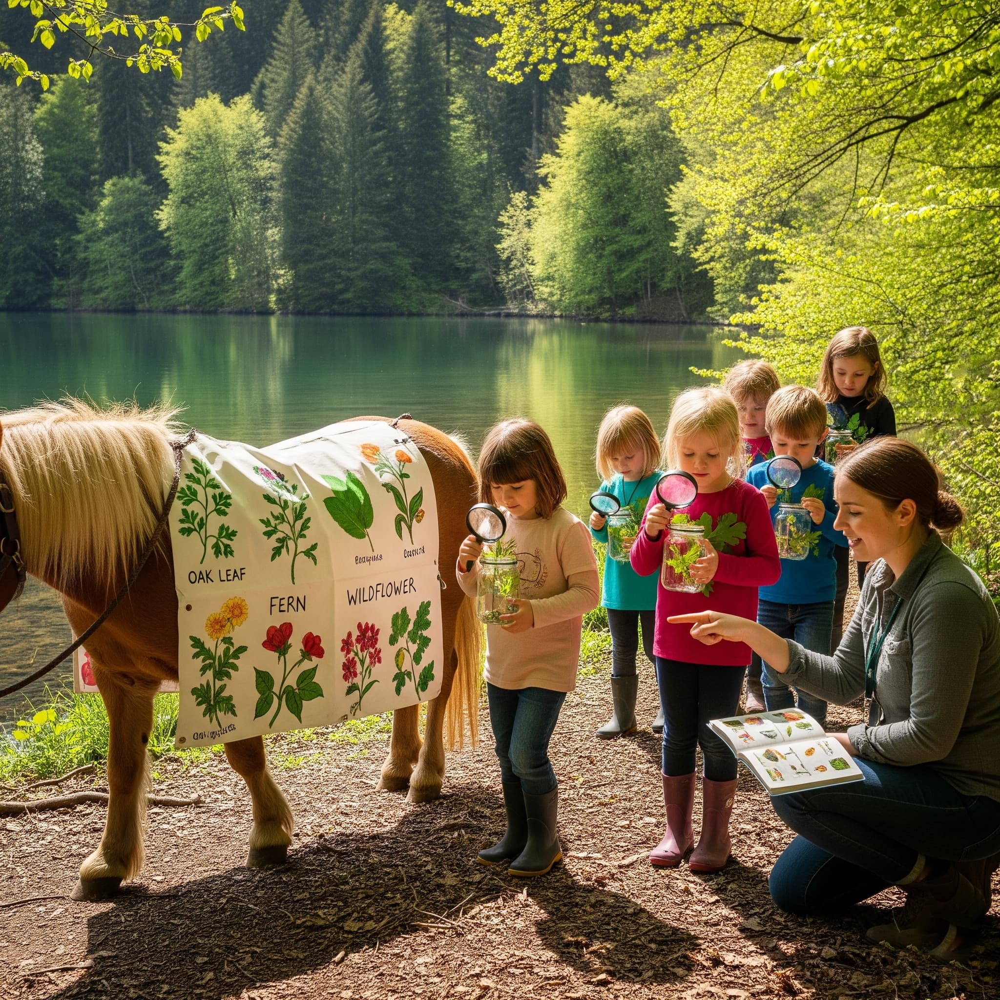 Pony- Abenteuer- Naturkunde- Ausflug „Wild Waters“
